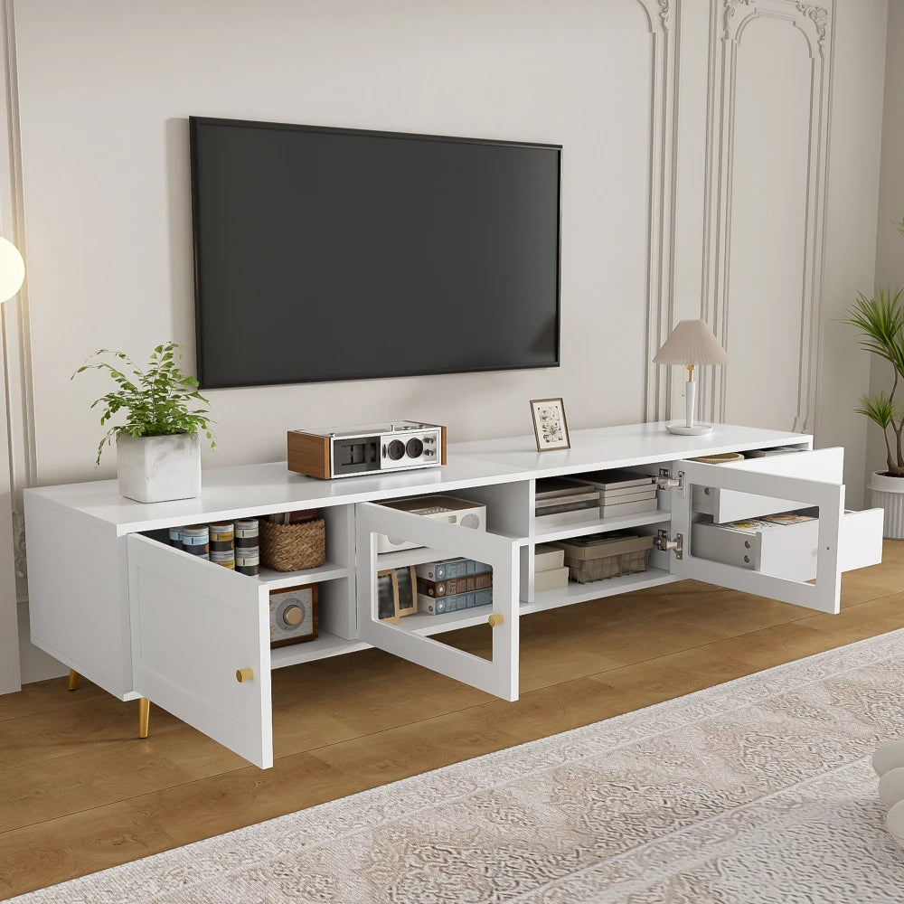 Meuble TV Blanc mat