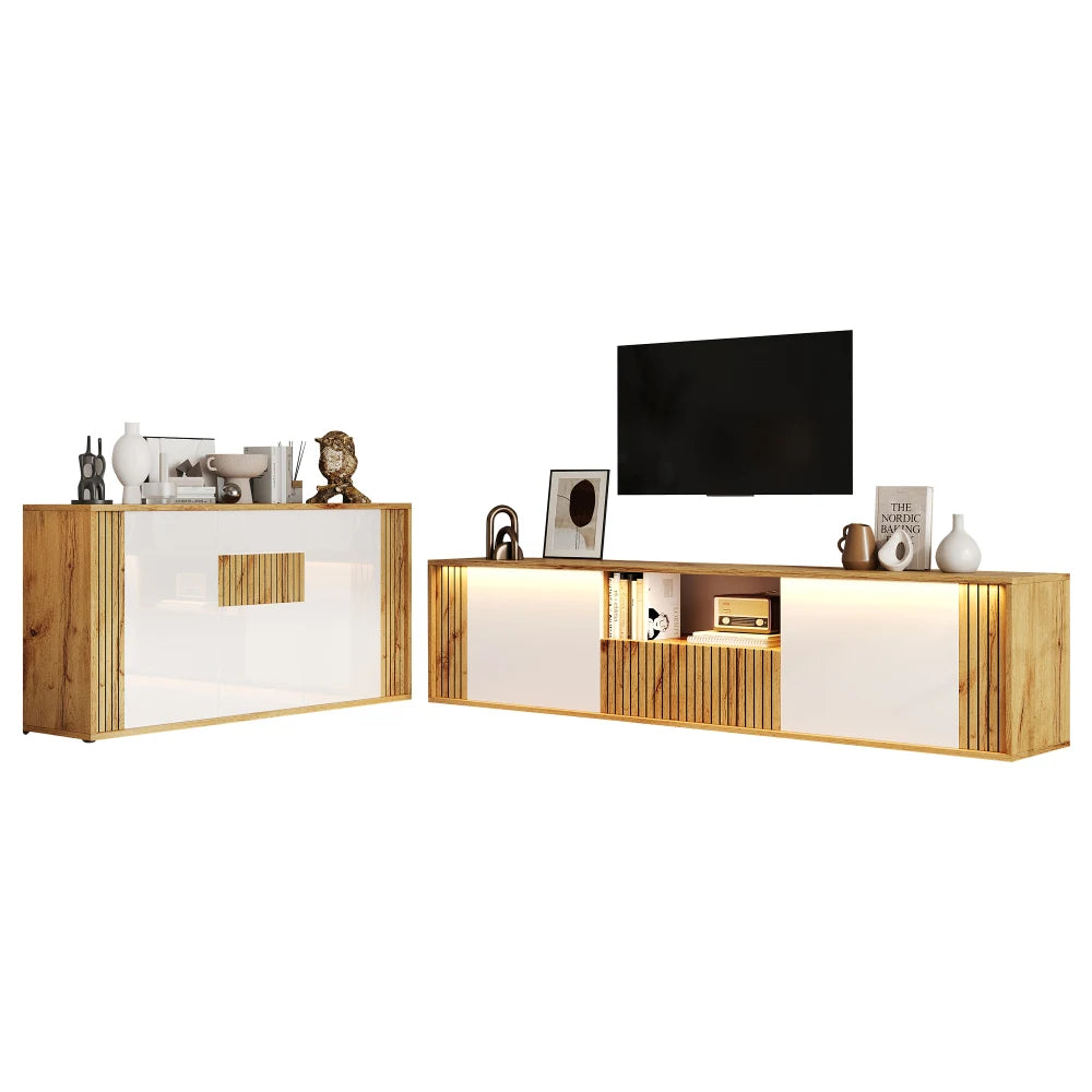 Ensemble Meuble TV + Buffet