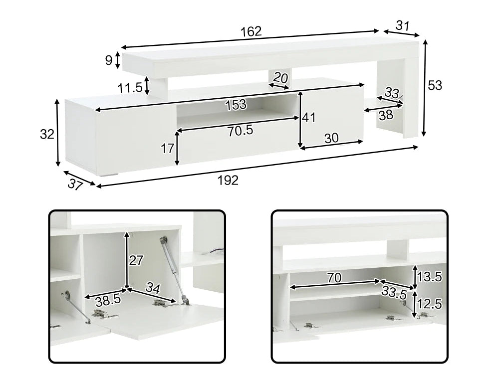 Meuble TV Blanc
