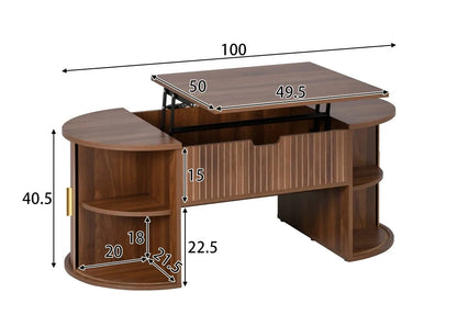 Table Basse Réglable en Hauteur