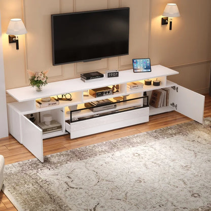 Meuble TV finition brillante
