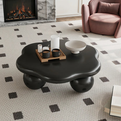 Table Basse Nuage Bicolore & Pieds Sphériques