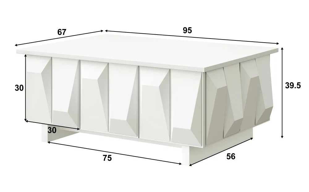 Ensemble Salon Géométrique 3D