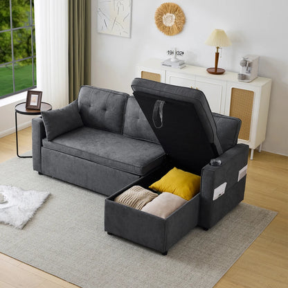 Canapé-lit en L avec Fonction Couchage