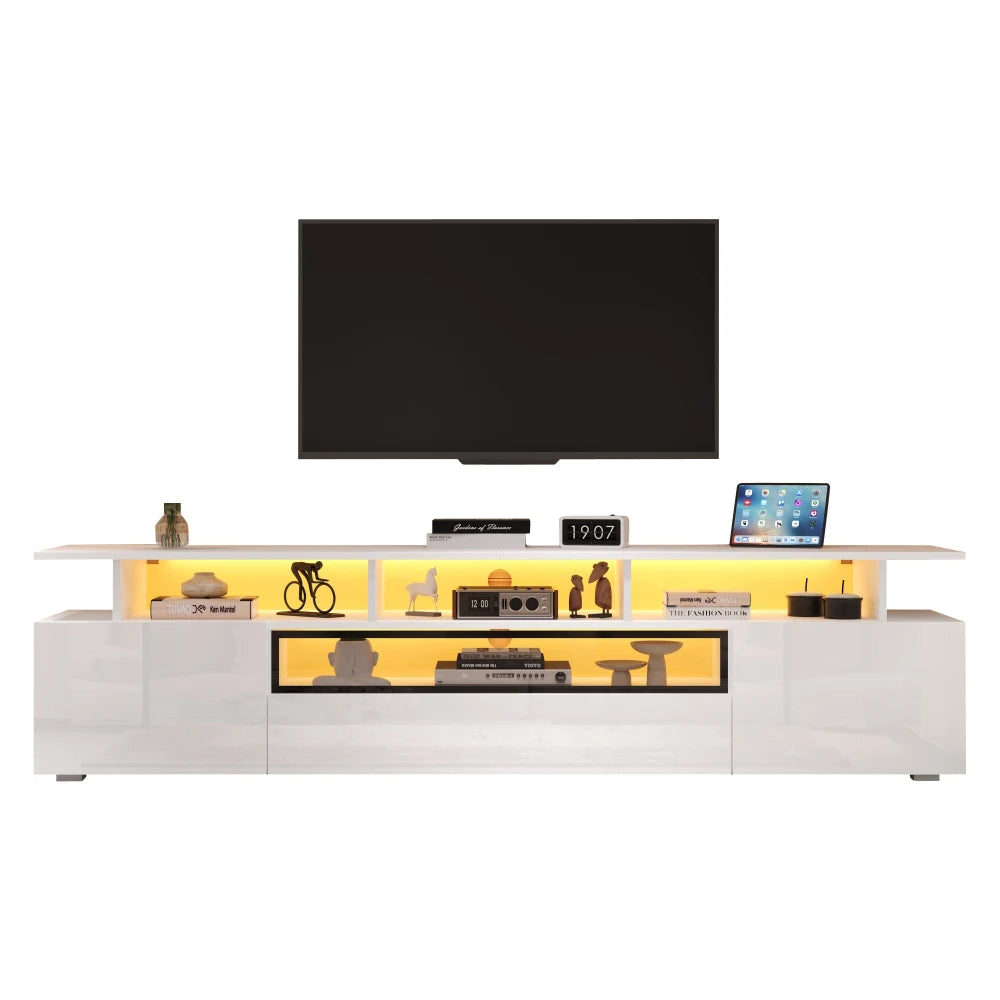 Meuble TV finition brillante