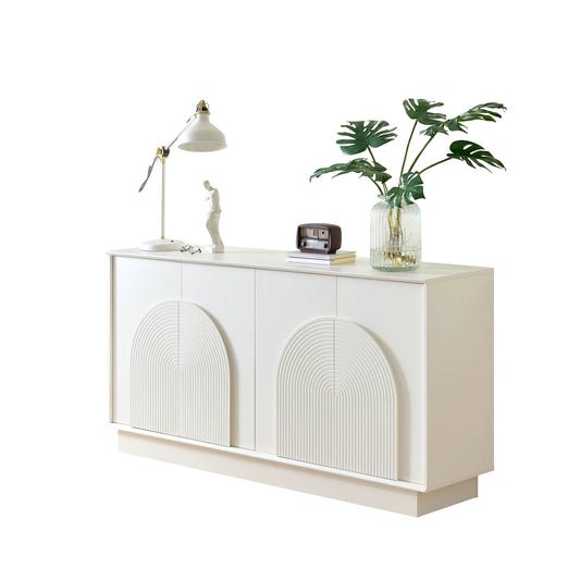 Buffet Blanc 4 Portes Arquées