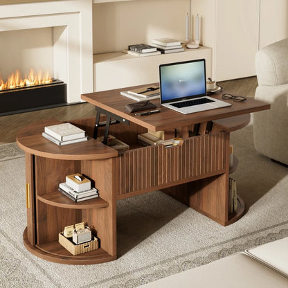 Table Basse Réglable en Hauteur