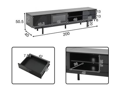 Meuble TV Grand Rangement