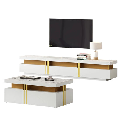 Ensemble Meuble TV & Table Basse