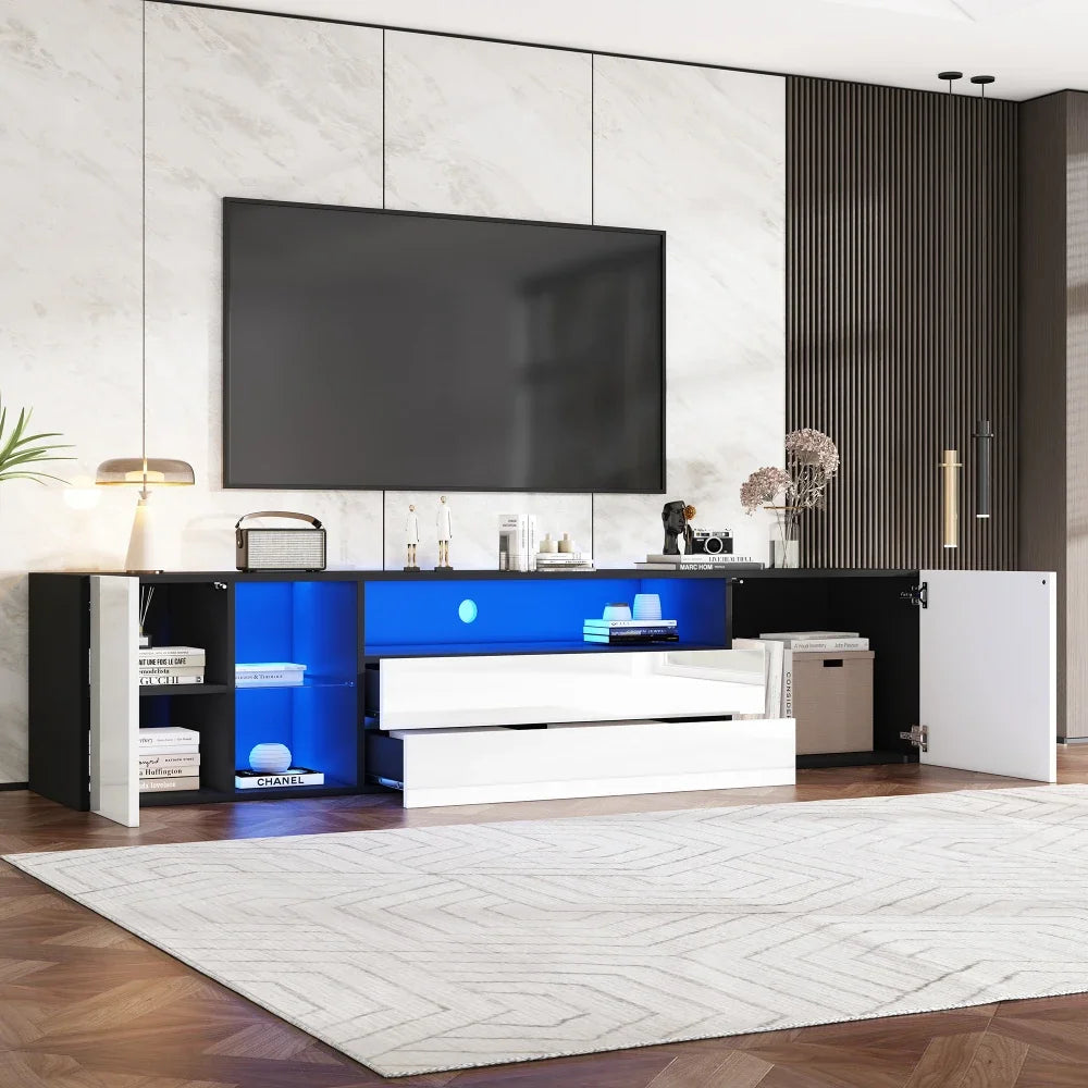 Meuble TV LED Haute Brillance