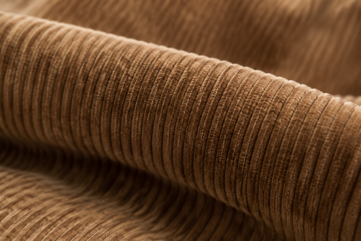 Texture velours côtelé